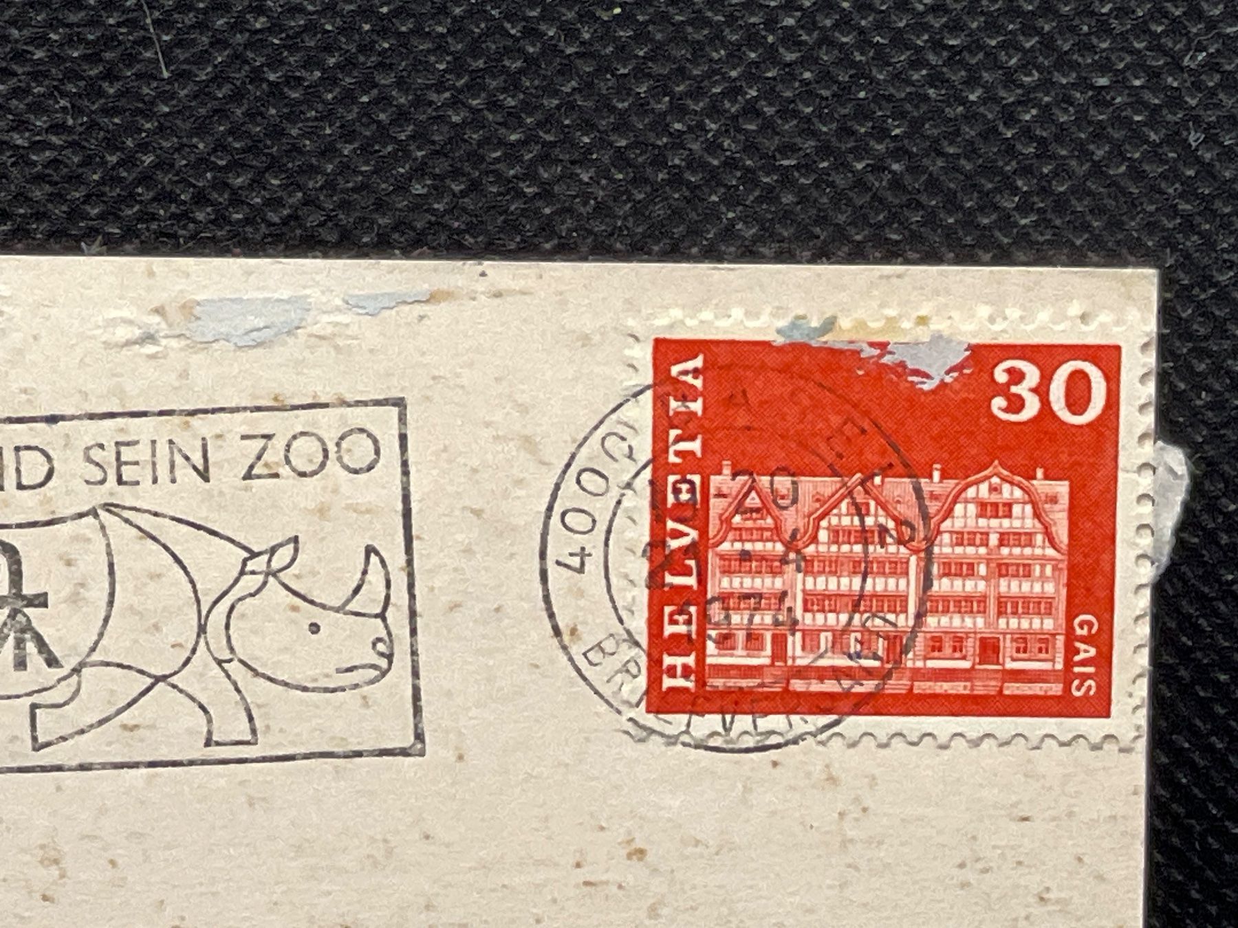 Cartoline postali: Basel / Bâle: Spalenvorstadt und Spalentor – Usato da Widnau venduto da Brusi9 1