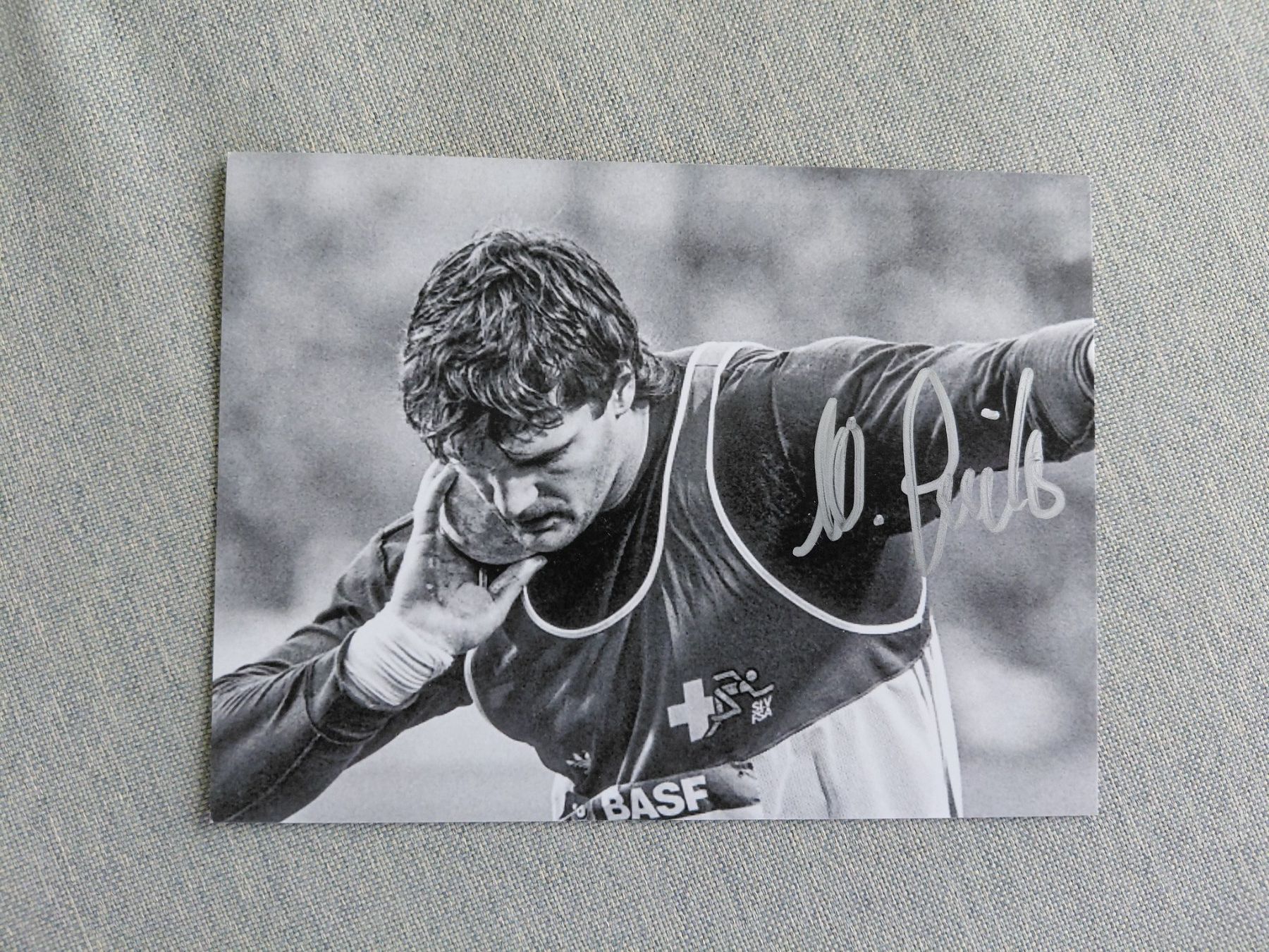 Autografi: Autogramm Werner Gùnthór – Usato da Schmerikon venduto da Olympia04