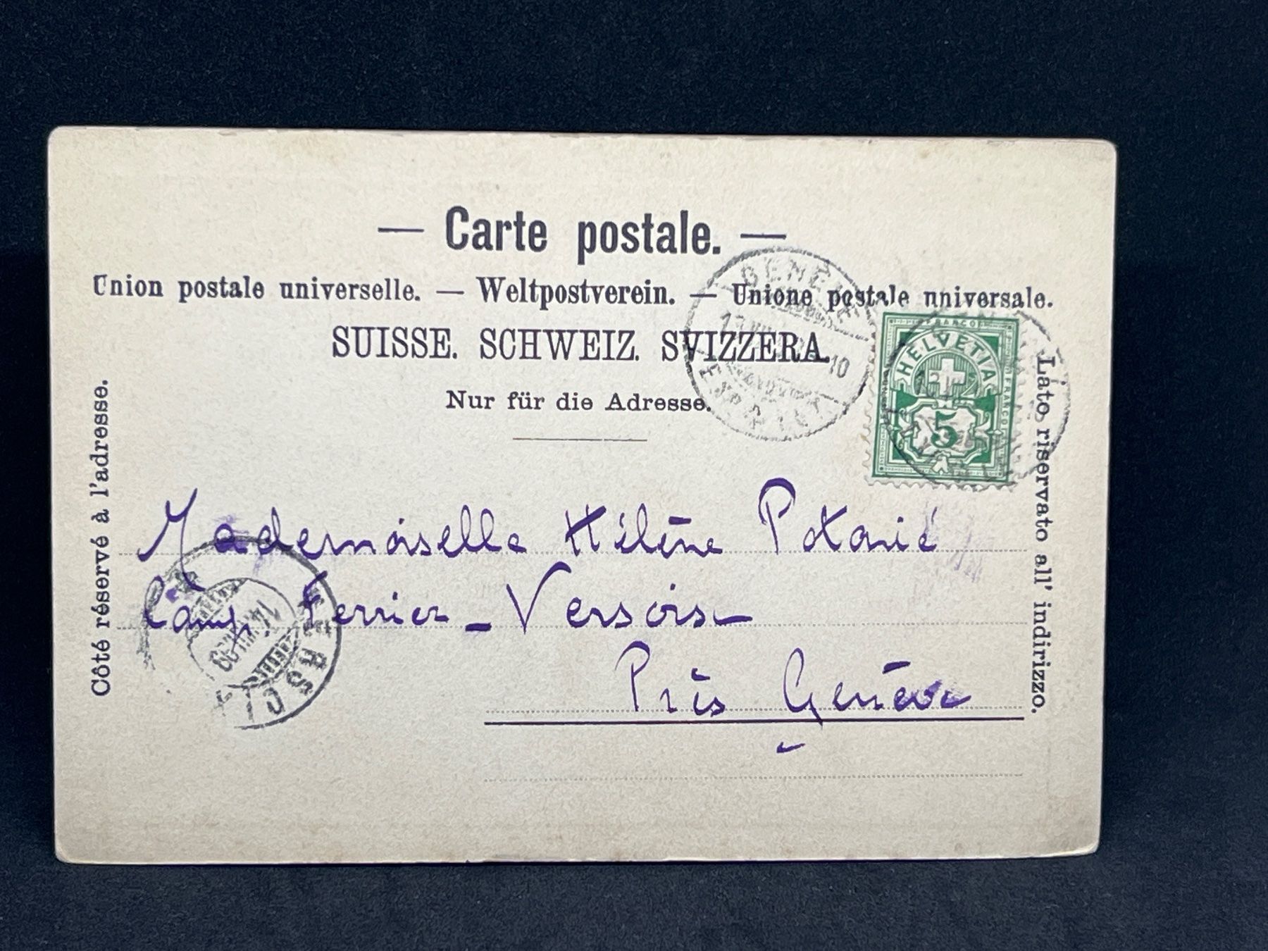 Cartoline postali: Bern. Rathaus – Usato da Widnau venduto da Brusi9 1