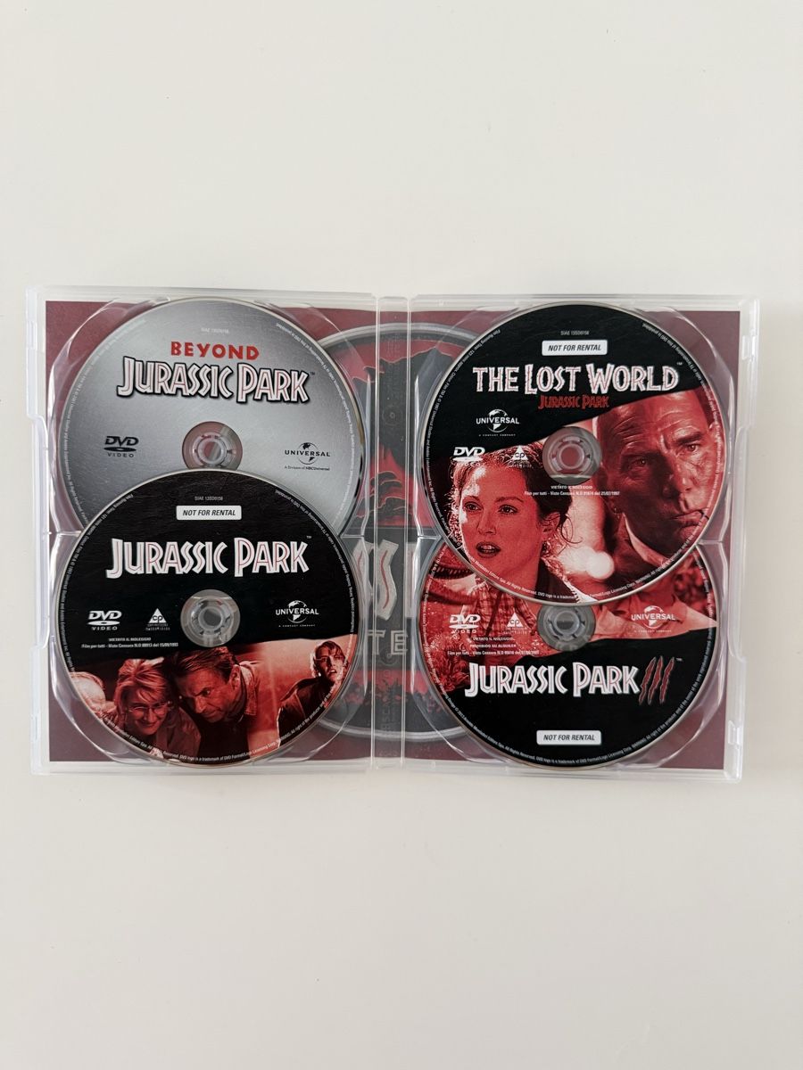 Alle DVDs: Jurassic Park Ultimate Trilogy DVD, 3 Disk – Gebraucht aus Couvet von Aura_aura 2