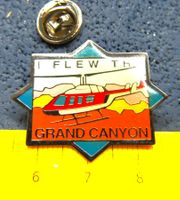 I FLY WITH THE HELIKOPTER GRAND CANYON USA PIN GLASIERT