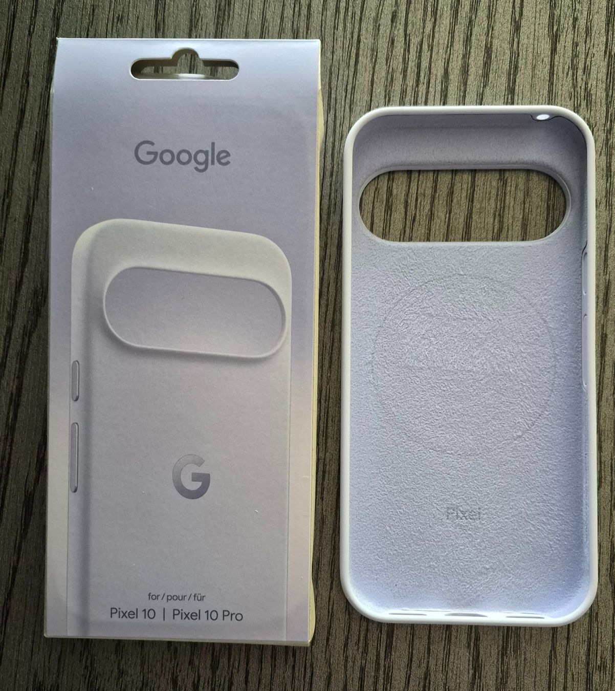 Google Covers & Schutzfolien: Google Pixel 10/10 Pro Case mit Pixelsnap Blau (Frost) – Neu (gemäss Beschreibung) aus Basel von hug_5mmp
