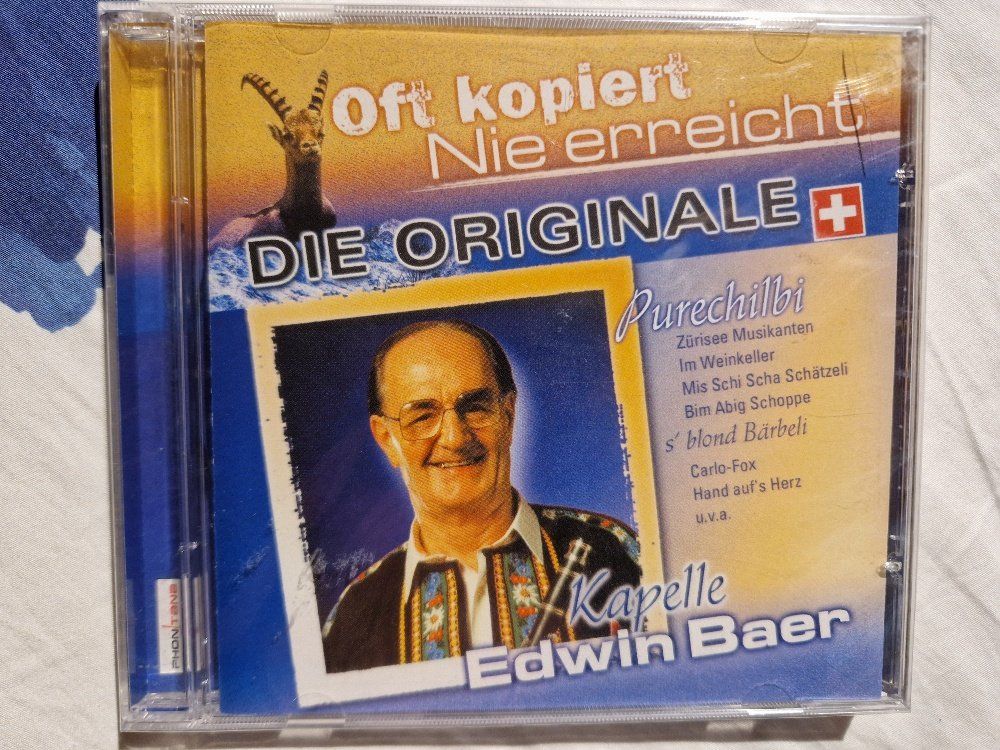 CDs: Edwin Baer: Oft Kopiert Nie Erreicht – Neu und originalverpackt aus Brittnau von Zibu