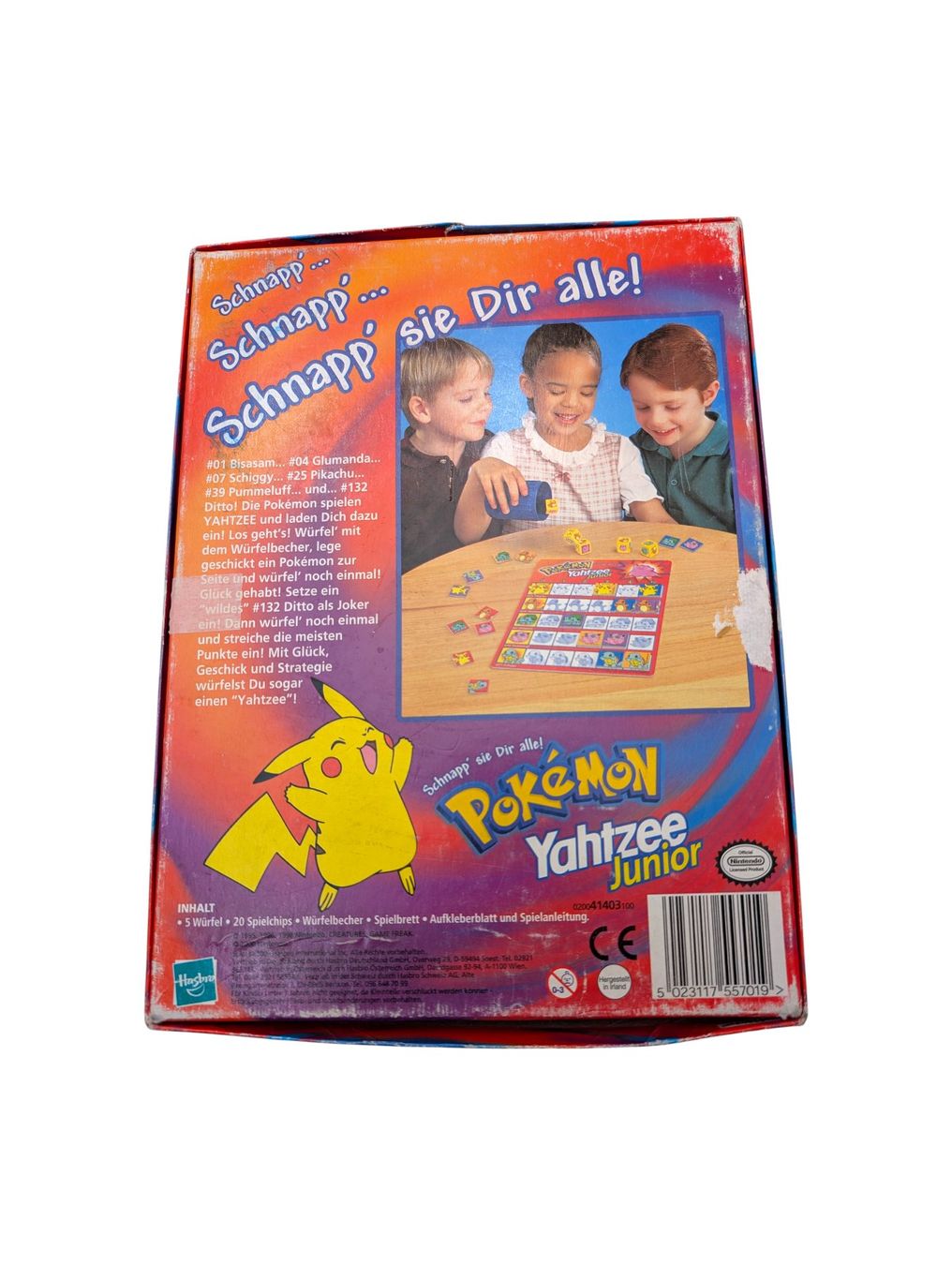 Hasbro Giochi: Pokémon Yahtzee Junior – Usato da Domat/Ems venduto da IsseldorsShop 1