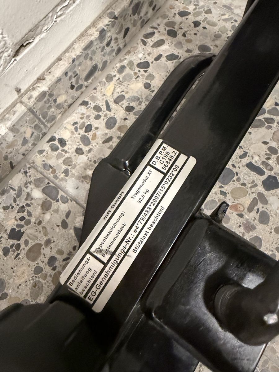 Ganci per rimorchio: MFT BackCarrier + BackPower Fahrradträger  – Usato da Zürich venduto da rv2_w8ck 4