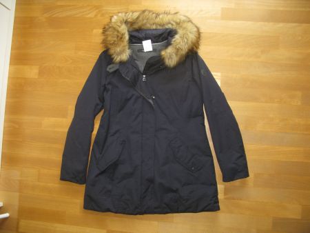 Neuwertige Marc O'Polo Damen Winterjacke in dunkelbau Gr. 44