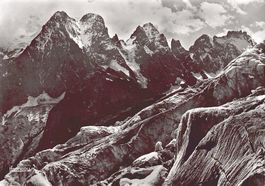 Glacier Blanc, Chaîne de Pelvoux (Htes-Alpes), datée 1950