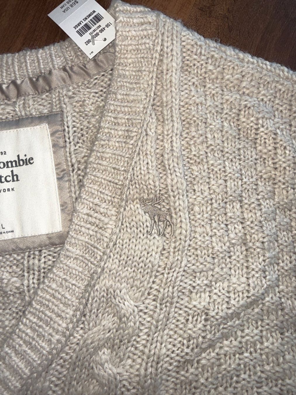 Abercrombie Maglioni & Felpe: New Abercrombie cable knit sweater  - L – Usato da St-Sulpice VD venduto da juhdu 3