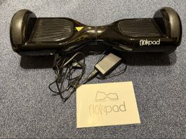 Flowpad Hoverboard – Schwarz inkl. Ladekabel