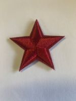 Stern Weinrot Badge / Aufnäher
