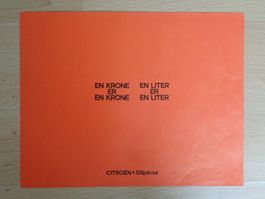 Citroen GS GSpécial - Prospekt Dänemark 2-74 - N012