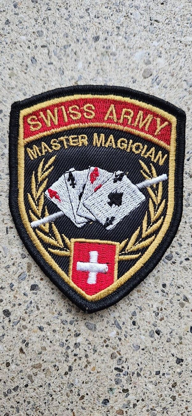 Schweizer Armee Placchette & Badge: *** Swisscoy Badge mit Klett *** – Nuovo e nell'imballaggio originale da Riedholz venduto da fr_sIruP