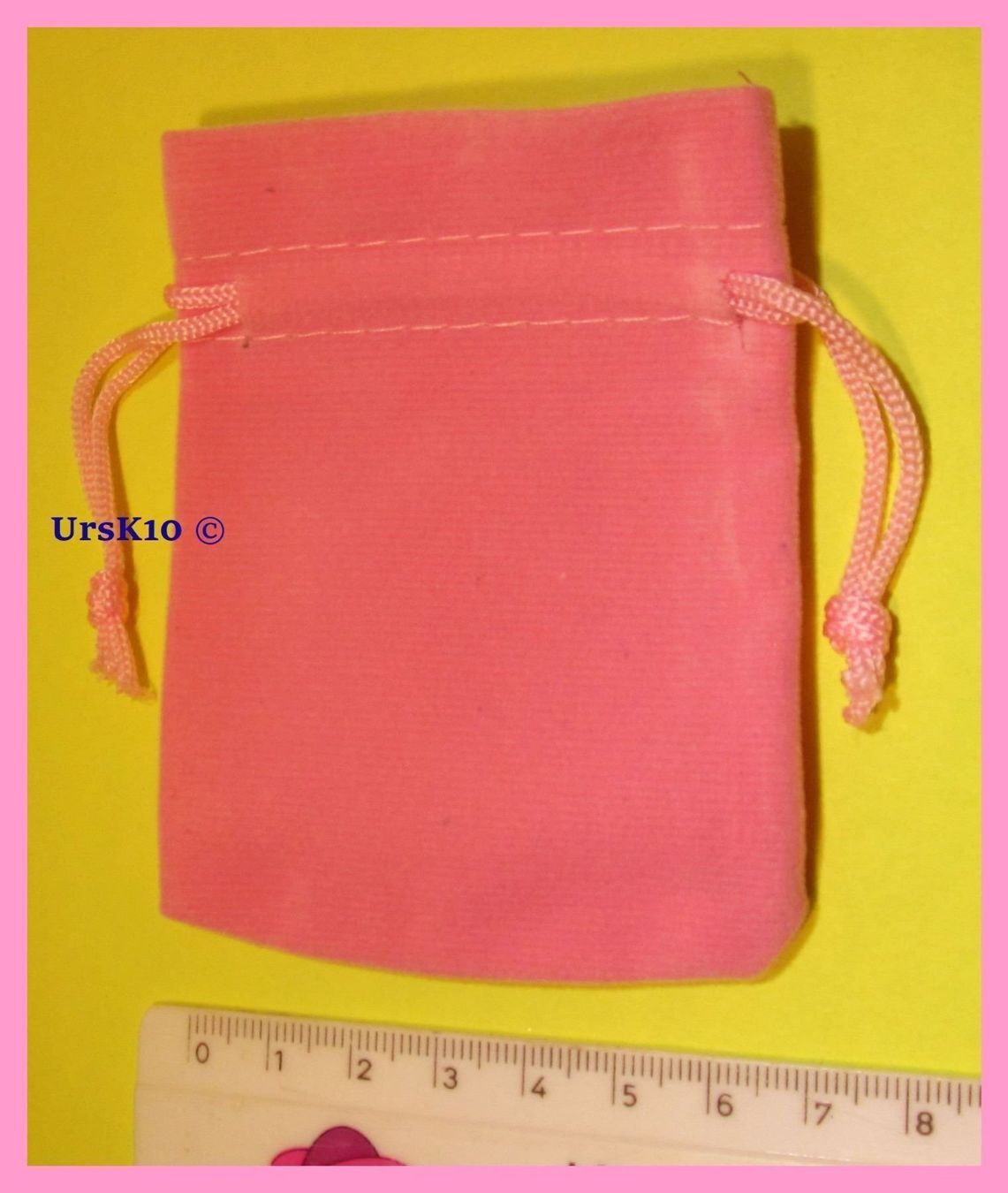 Taschen: Rosa Schmuckbeutel aus Samt 7x9 cm – Neu und originalverpackt aus St. Margarethen TG von ursk10 1
