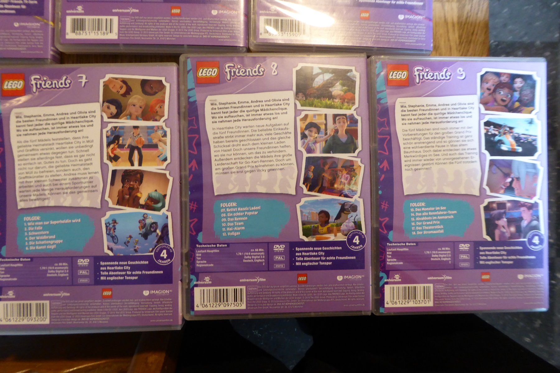 Tous les DVDs: DVD Sammlung Lego Friends 1-9 – D'occasion à Allschwil par Summelsarium 8