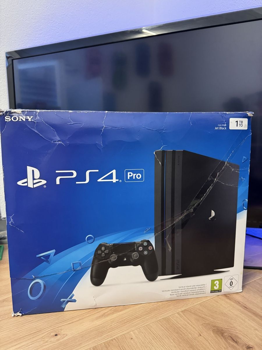Sony Console: PlayStation 4 Pro 1 TB inkl. Controller & Originalverpackung – Usato da Brig venduto da RetroGamers 1