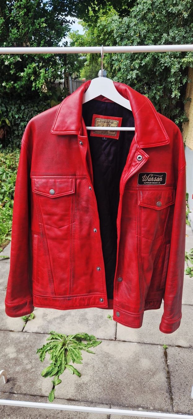 Giacche: Warson Motors Lederjacke NEU – Usato da Zürich venduto da Serz
