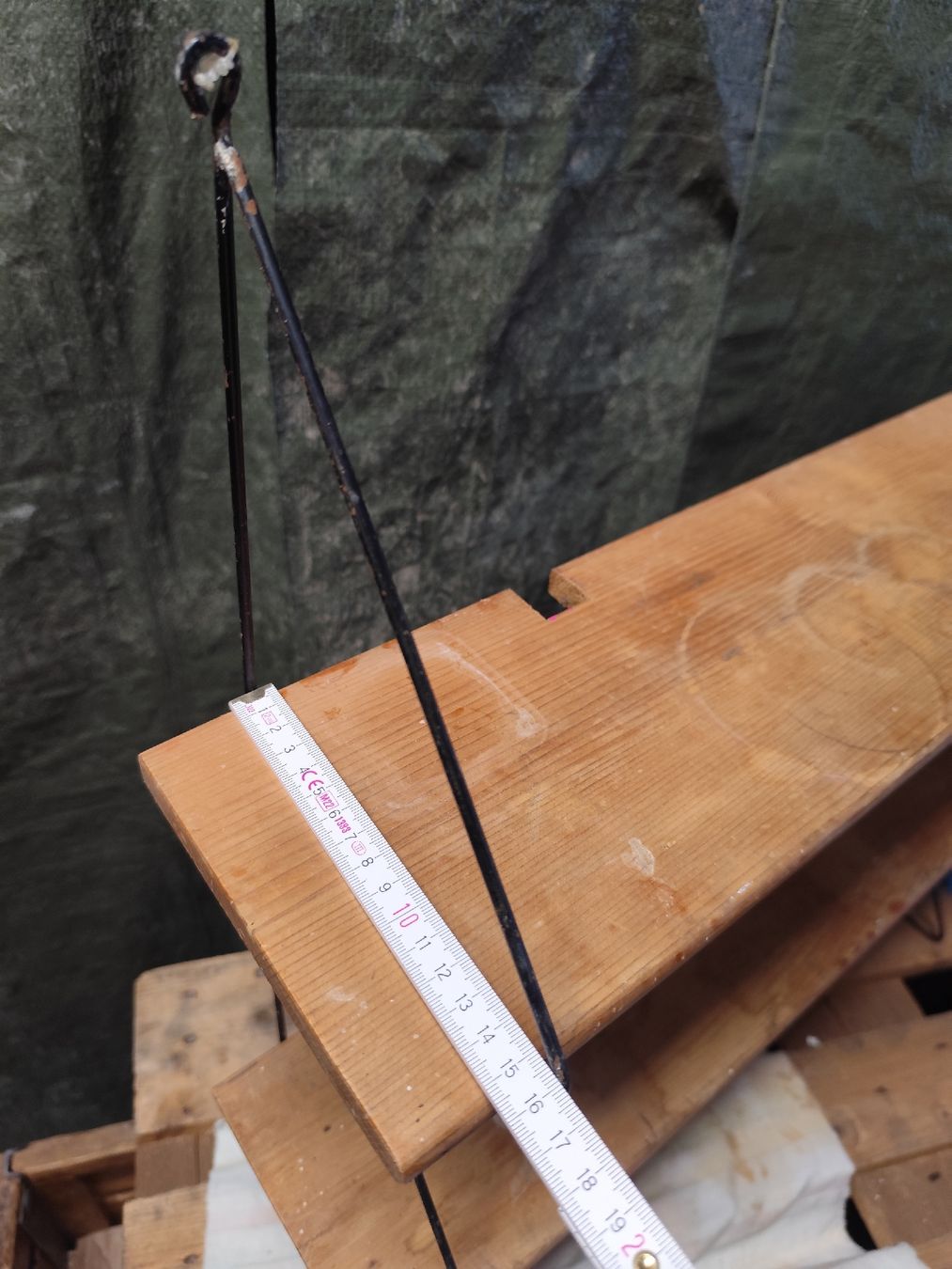 Scaffali: Stringwandregal Holz mit Metallhalterung gebraucht – Usato da Büsserach venduto da Vintage-vins 5
