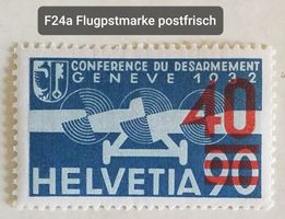 4202) F24a, Flugpostmarke hellrot postfrisch Kt. 150.-