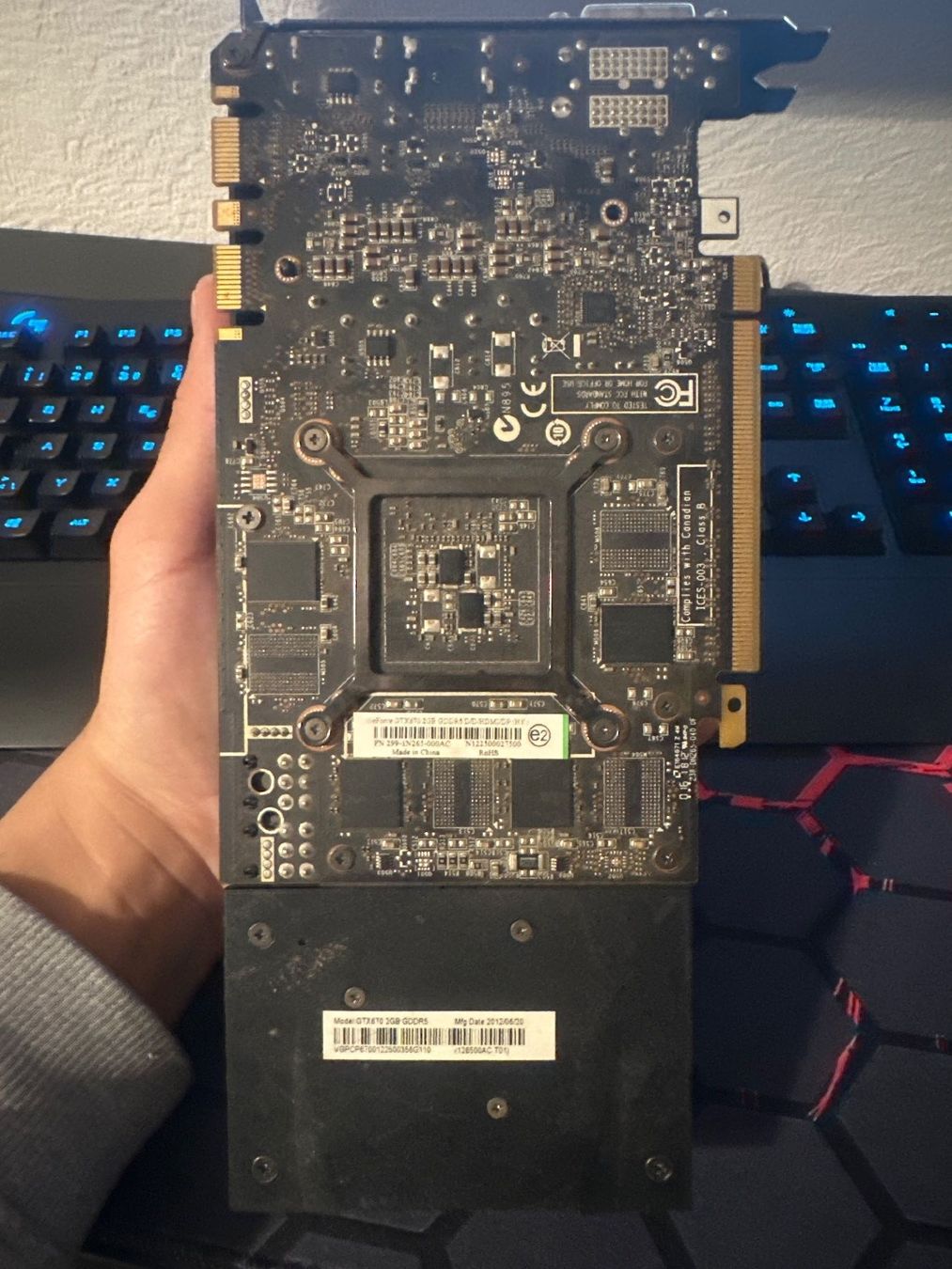 Schede grafiche: GeForce GTX670 2GB GDDR5 – Usato da Neerach venduto da Nummerschild16