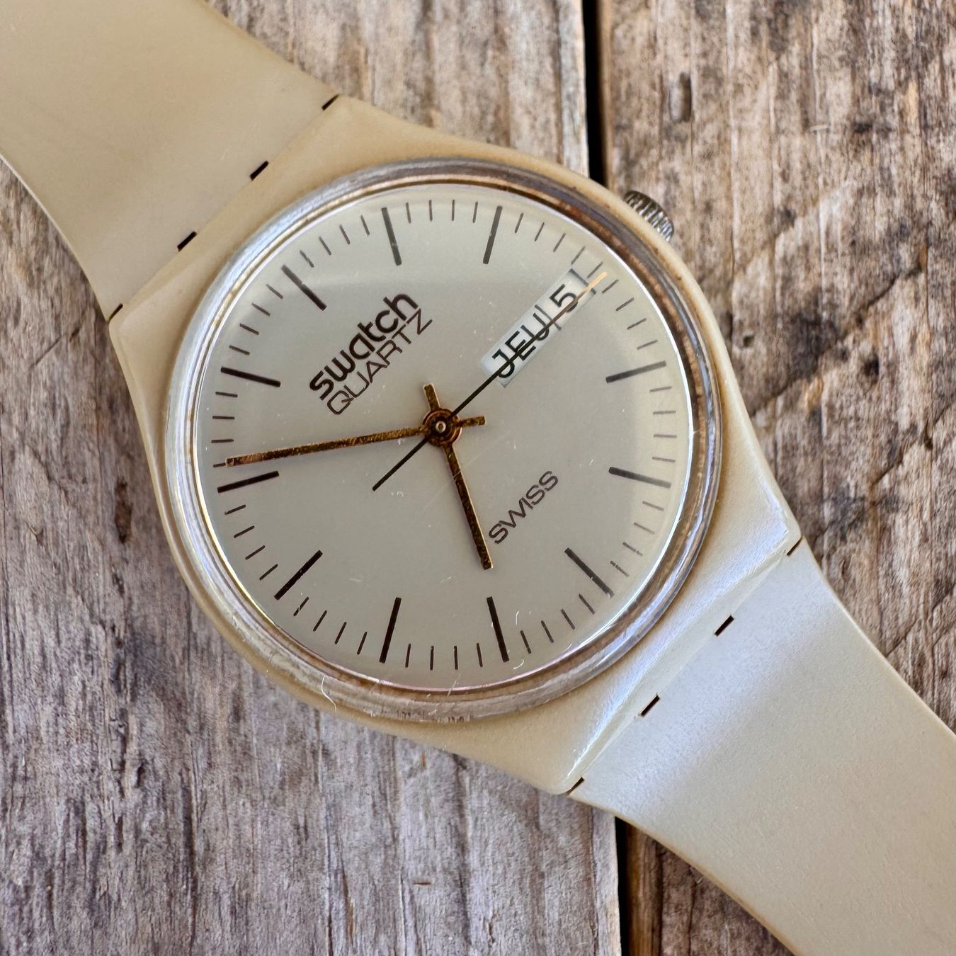 Swatch Montres: Vintage Swatch GT702 from 1983, Backcode A83 – D'occasion à Arzier-Le Muids par Anna_BM