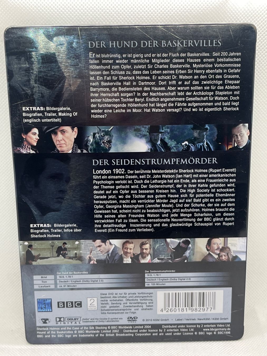Tutti i DVDs: DVD Sherlock Holmes 2-Disc Set BBC Iron Edition – Usato da Hinterkappelen venduto da Kim1992 1