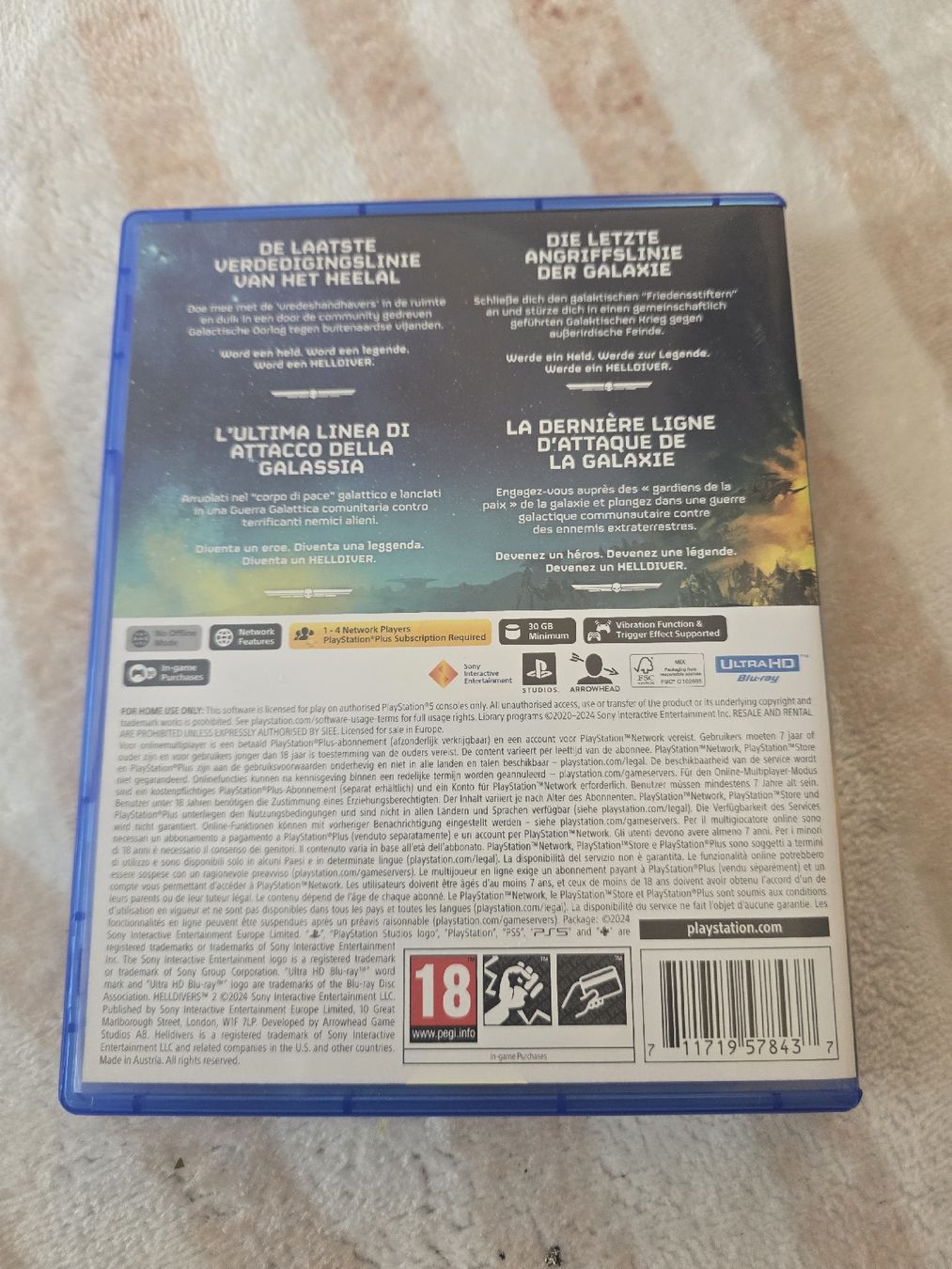 Spiele: PS5 Helldivers 2 neuwertig – Gebraucht aus Frauenfeld von gus_6cbc 1
