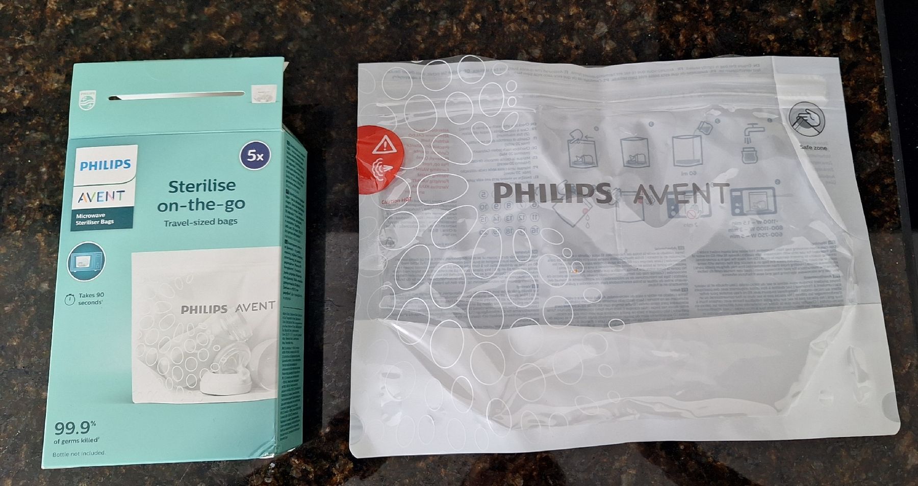 Avent Pasti del neonato: Philips Avent Sterilisationsbeutel – Usato da Winterthur venduto da Simply_nm 1