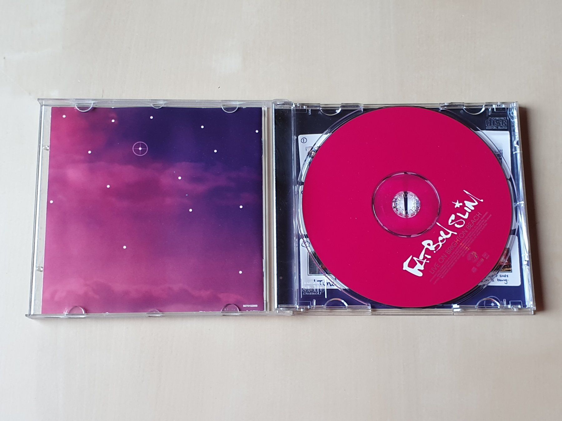 CD: Fatboy Slim live on Brighton Beach – Usato da Stansstad venduto da collectorsshop 2