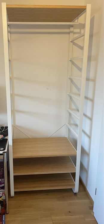 IKEA ELVARLI Kleidersystem mit Bambusablagen (Gebraucht) in Menzingen ...