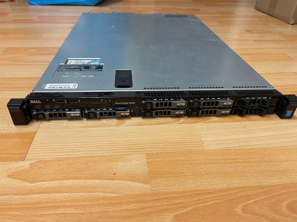 Dell PowerEdge R430, 6x1.2tb, 64 gb ram (4x16) (Gebraucht) in Basel für ...