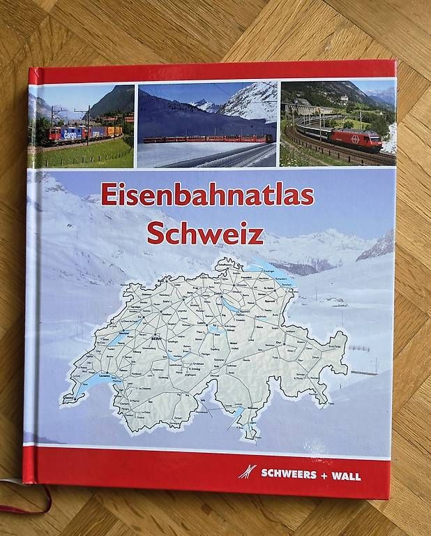 Libri: EISENBAHNATLAS SCHWEIZ – Usato da Visp venduto da Glaci2212 2
