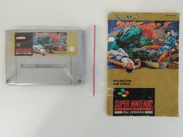 Street Fighter 2 SNES (Super Nintendo) PAL FRG mit Anleitung
