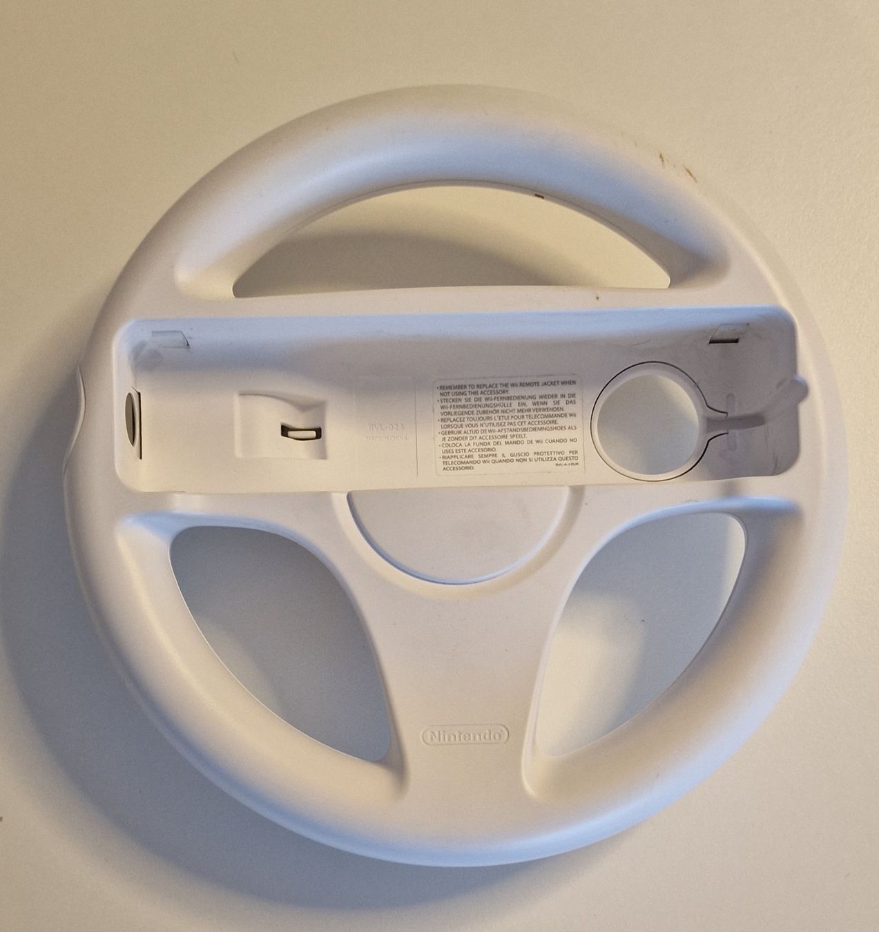 Nintendo Controller: Nintendo Wii Lenkrad weiss – Usato da Bassersdorf venduto da ciao555