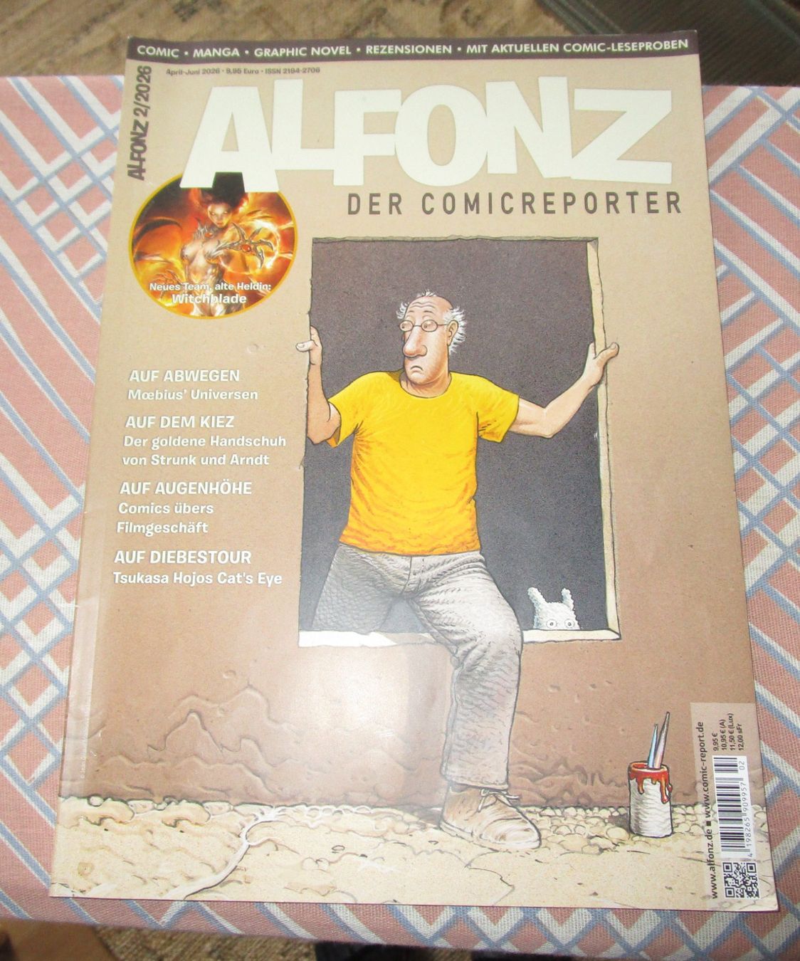 Fumetti: Alfonz Comicreporter 2/2026, Comic Magazin – Usato da Scuol venduto da Luana..