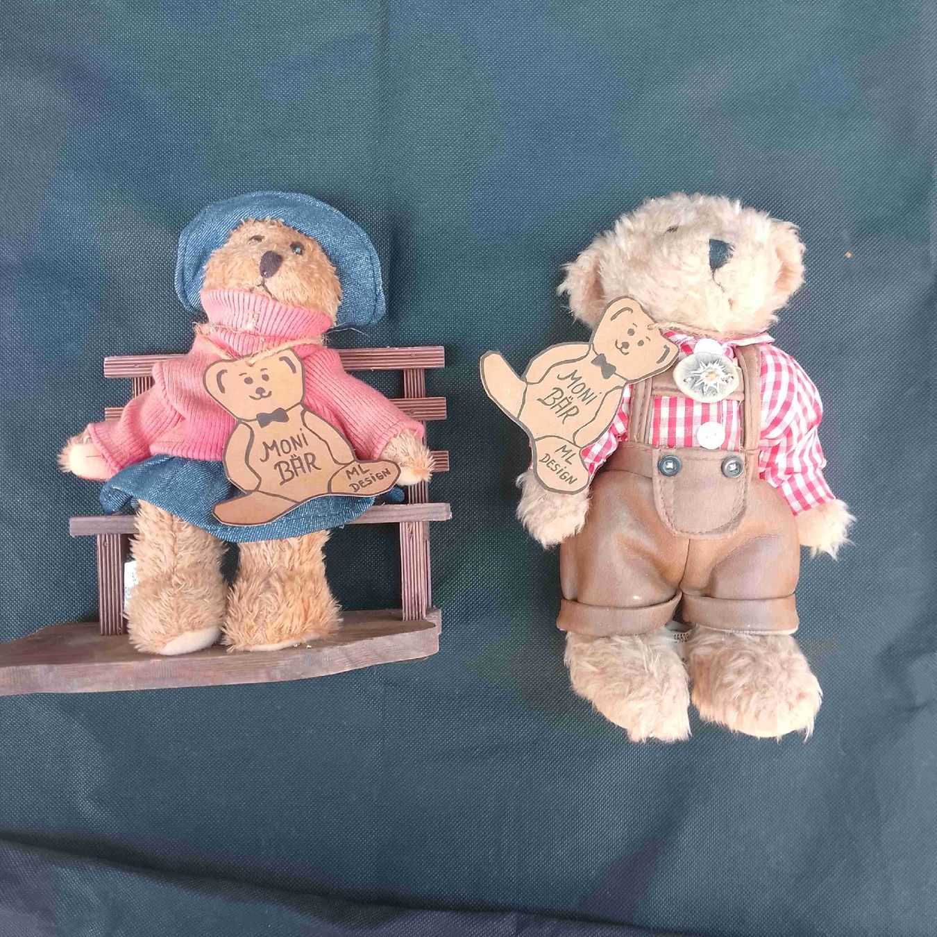 Alle Dekorationen: 2x Moni Bär ML Design Teddybären – Gebraucht aus Luzern von toenu23