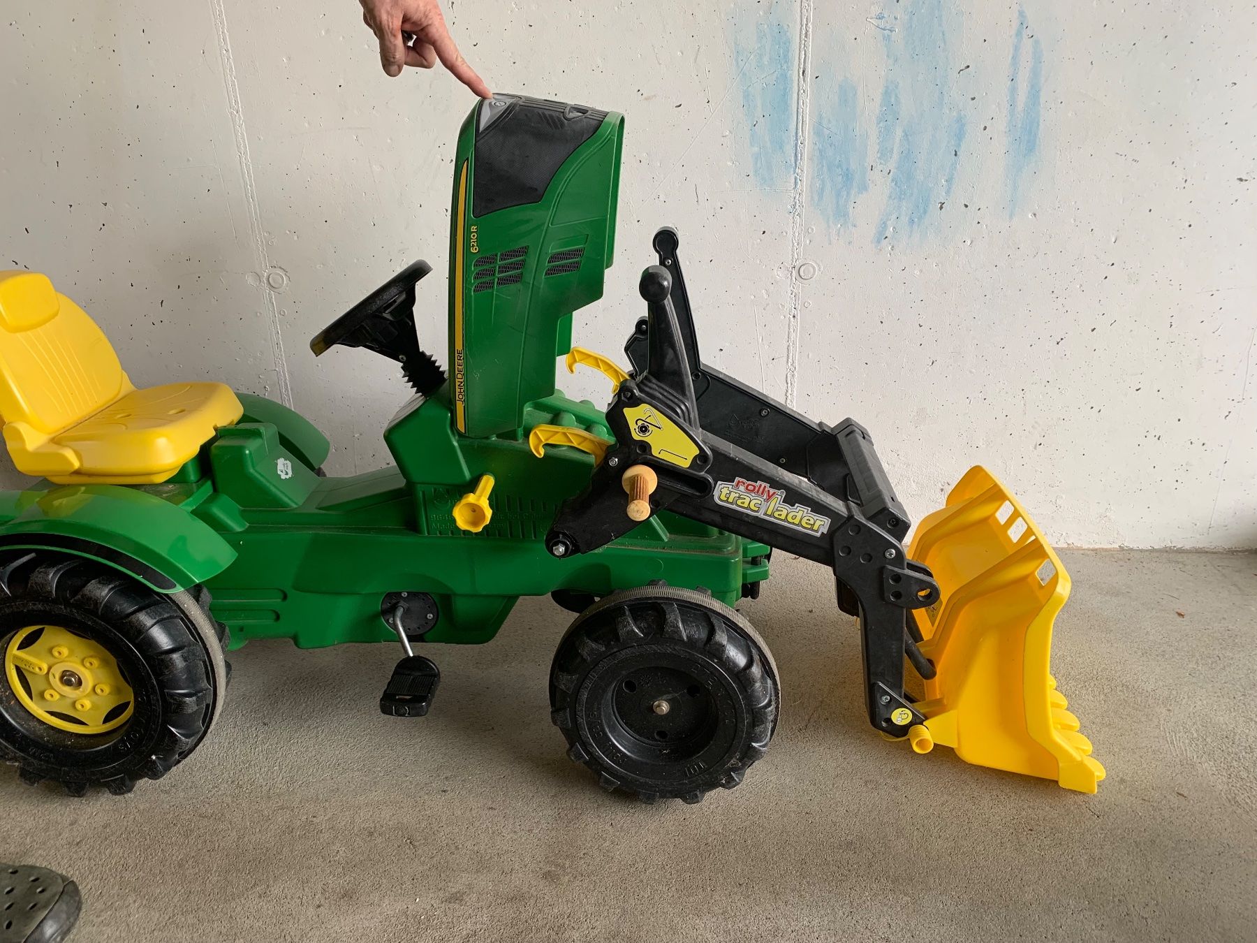 John Deere Véhicules pour enfants: Trettraktor John Deere – D'occasion à Hirschthal par Susi811 3
