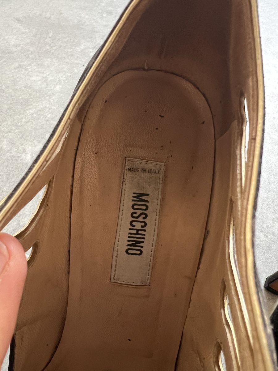 Scarpe da donna: Moschino heels, suede leather, EU 39 – Usato da Bern venduto da aya_x22g 3