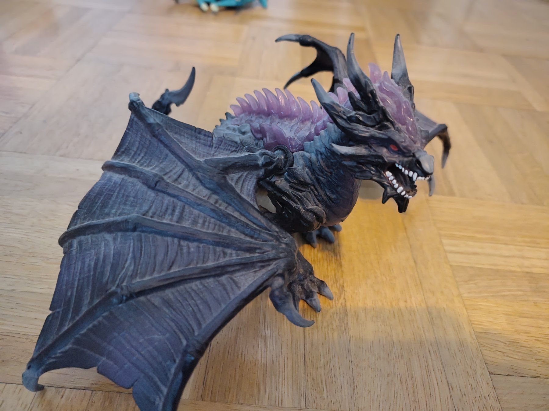 Schleich Statuette: Drachen Spielfigur schwarz violett – Usato da Zürich venduto da lun_ry52