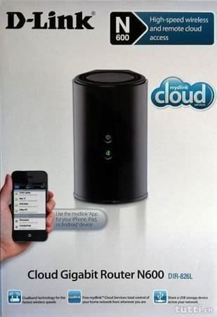 Modem & Router: Cloud Gigabit Router N600 Dir-826L – Nuovo e nell'imballaggio originale da Horw venduto da Arta20000