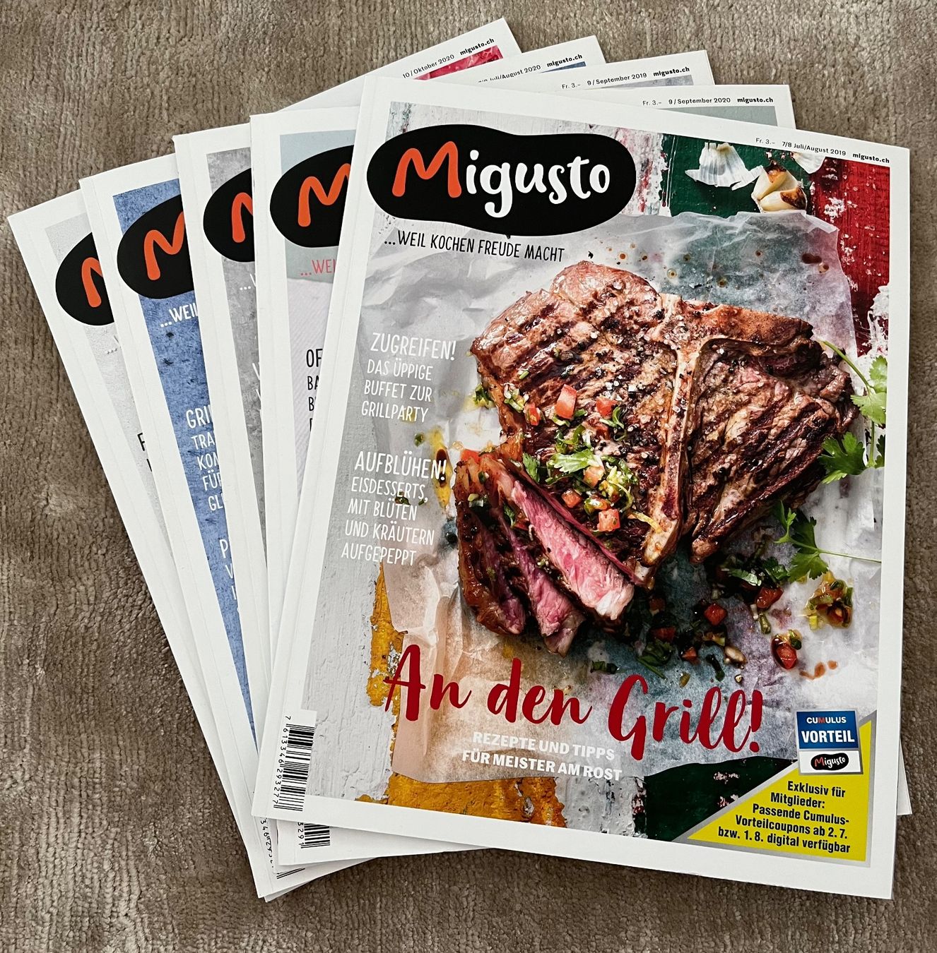 Riviste & Magazine: 5 x Migusto – Usato da Bachenbülach venduto da Elcomaster