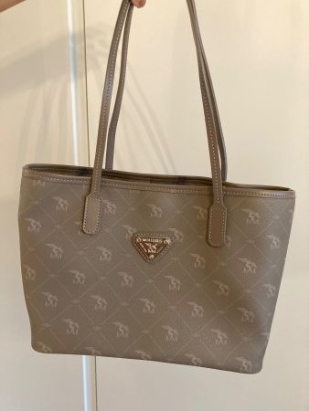 Maison Mollerus Tasche Genf Shopper Pecarus Taupe