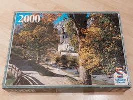 Vintage Schmidt Puzzle 2000 Teile – Motiv: Ramsau
