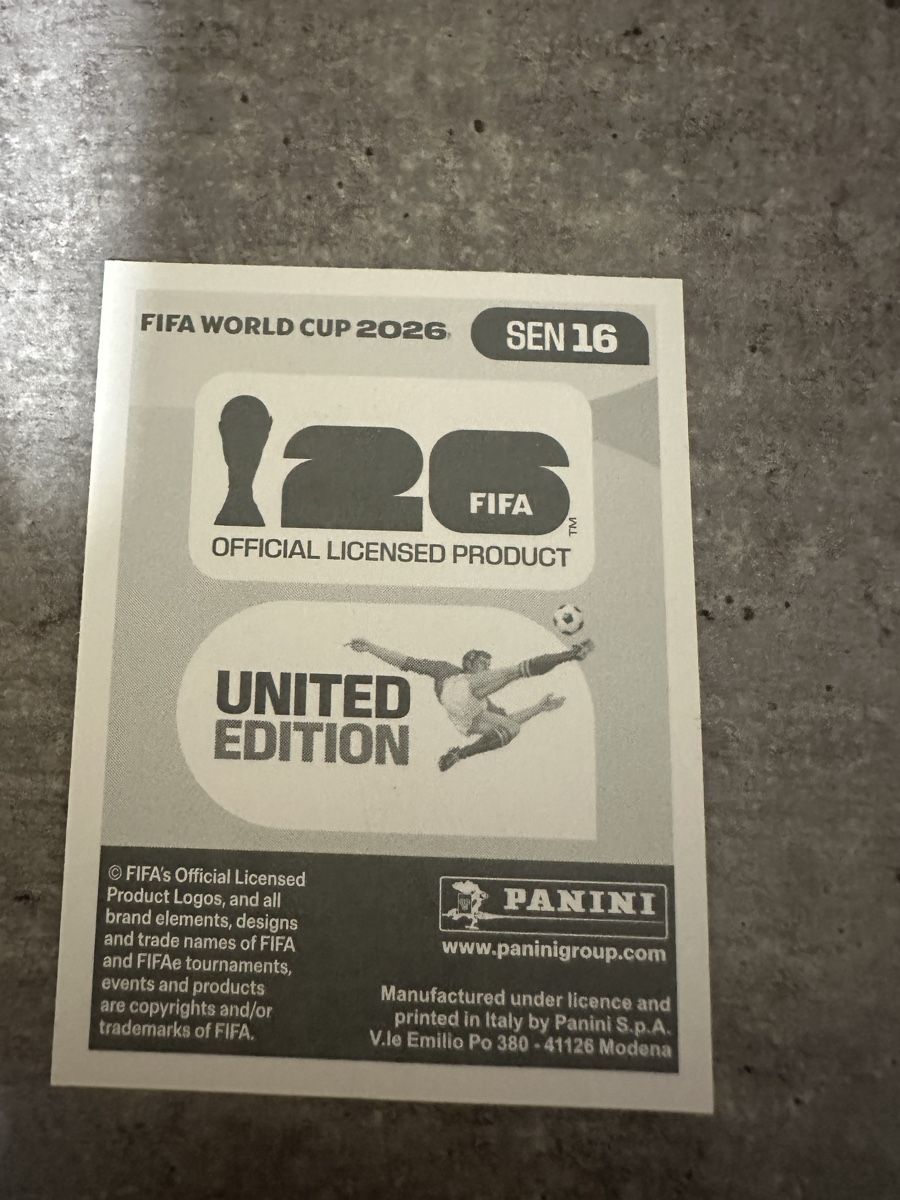 Panini Carte collezionabili: SEN 16 , FIFA WORLD CUP 2026 PANINI  – Nuovo (secondo la descrizione) da Frauenfeld venduto da 1PegPeg1 1