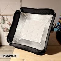 Neewer and Walimex square soft boxes