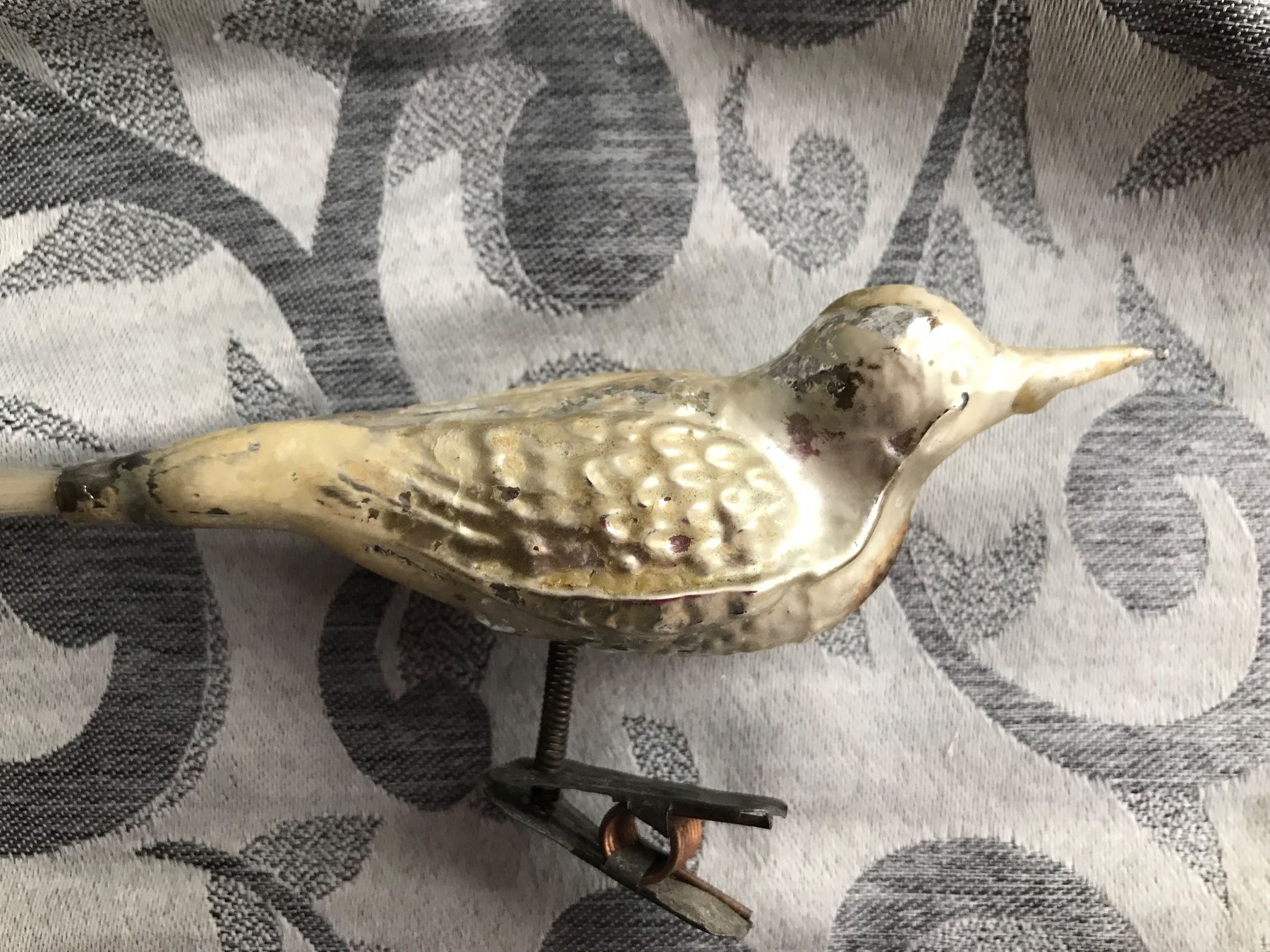 Toutes les décorations: Alter silberner Vogel Christbaumschmuck – Neuf avec emballage d'origine à Alpnach Dorf par marvo 2