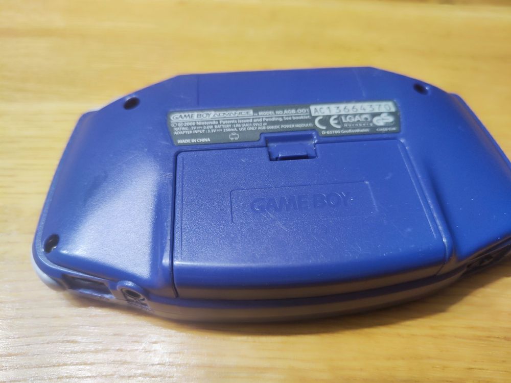 Nintendo Game Boy Advance Console (Purple) - Defective 4