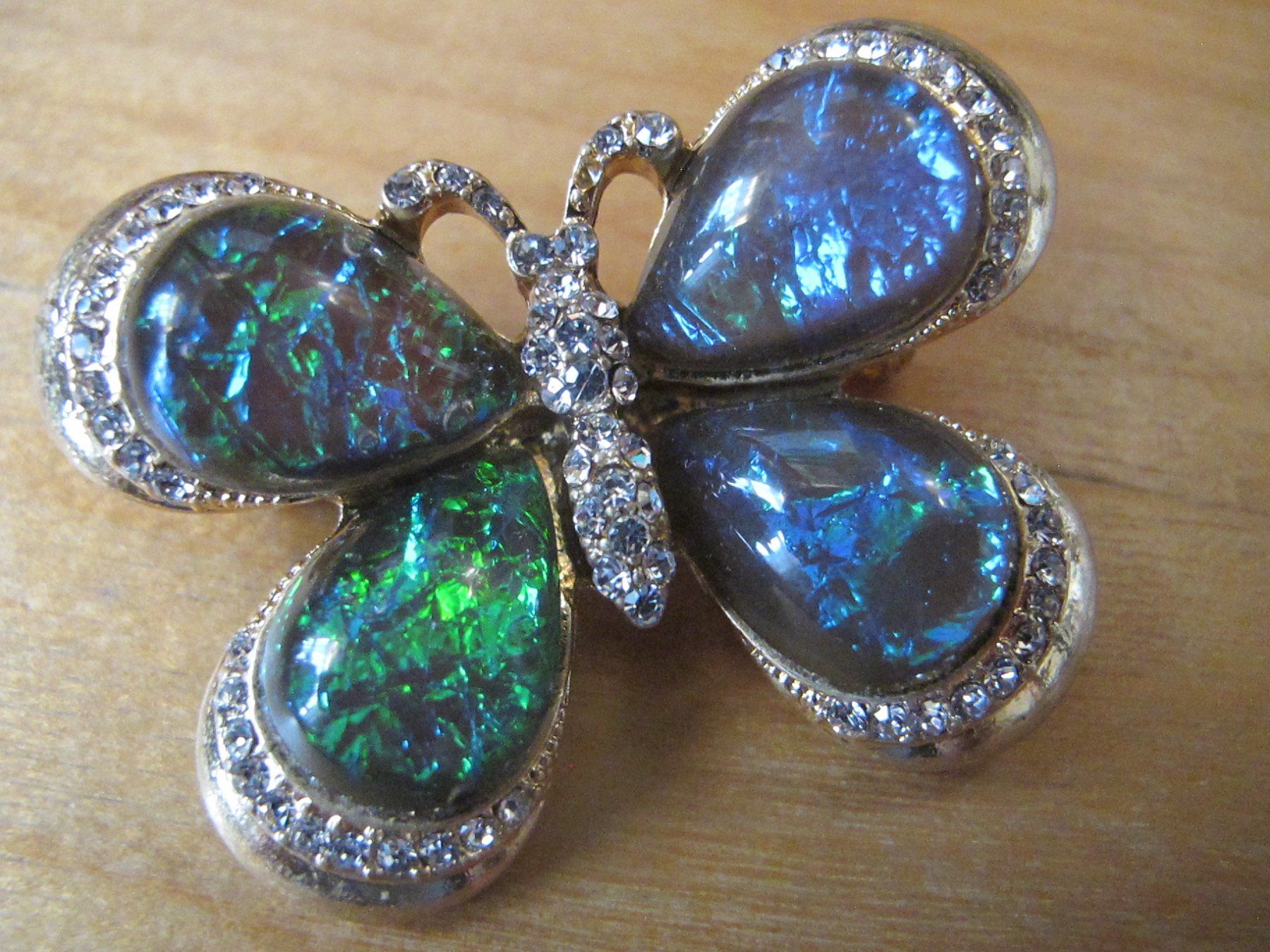 Broschen & Nadeln: Brosche Schmetterling, Modeschmuck, Top – Neu (gemäss Beschreibung) aus Löhningen von Chimae67 4