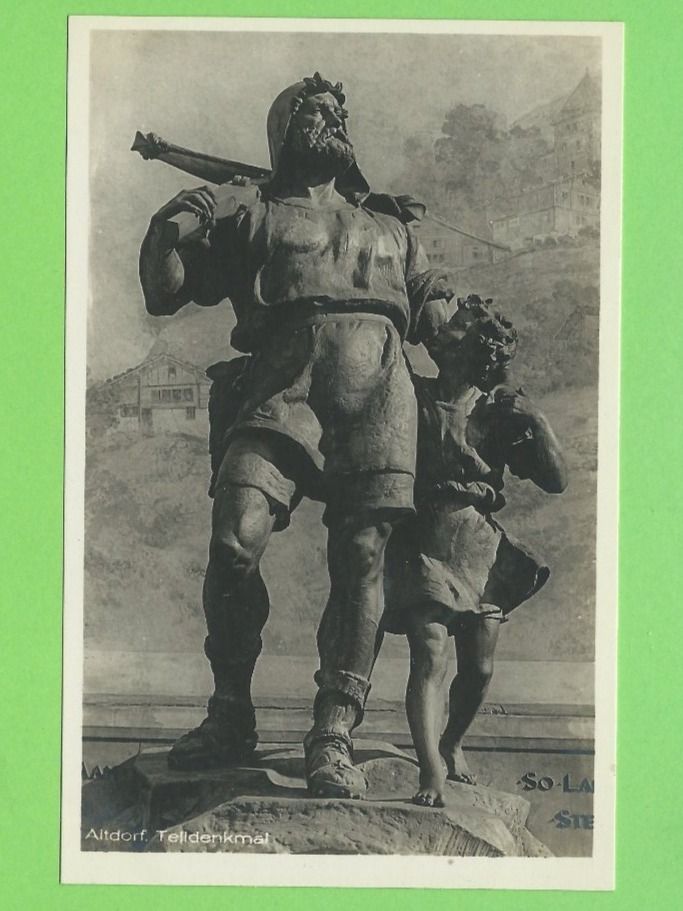 Cartoline postali: Altdorf, Telldenkmal – Nuovo (secondo la descrizione) da Zürich venduto da t24_de