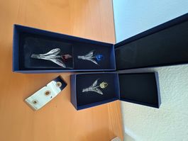 SWAROVSKI  Sammlung Auflösung  3TULPEN MIT STÄNDER  2002
