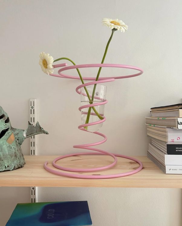 selten-ikea-gustaf-westman-design-vinterfint-vase-rosa-31cm-neu-und